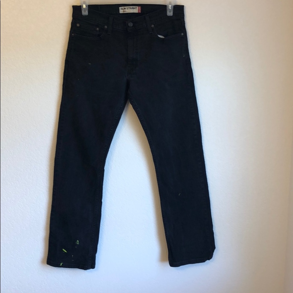 Levi jeans a couple of yellow spots 34/ 32